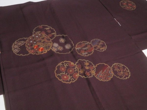 Photo3: NHH04z14  Japanese Kimono Silk HAORI 25pcs FREE SHIPPING (3)