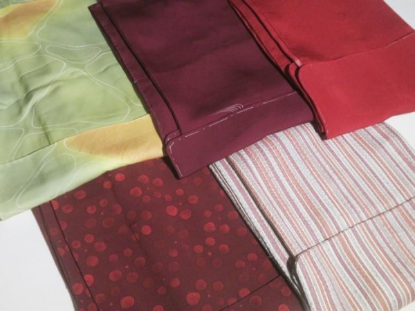 Photo5: NHH04z14  Japanese Kimono Silk HAORI 25pcs FREE SHIPPING (5)