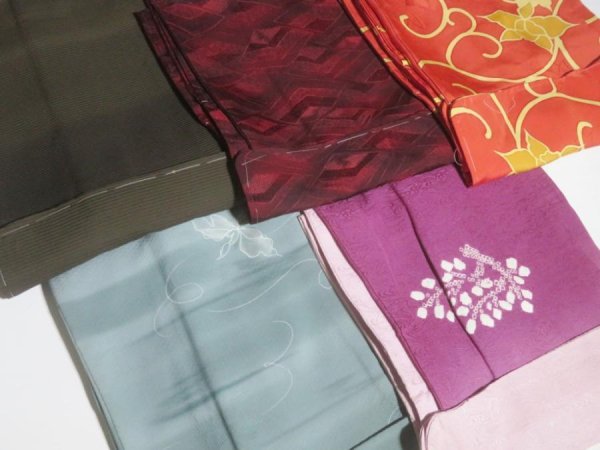 Photo7: NHH04z14  Japanese Kimono Silk HAORI 25pcs FREE SHIPPING (7)