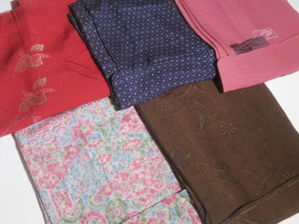 Photo9: NHH04z14  Japanese Kimono Silk HAORI 25pcs FREE SHIPPING (9)