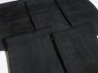Photo6: NHGB02z14  Japanese Kimono Silk BLACK HAORI 25pcs FREE SHIPPING (6)