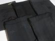 Photo11: NHGB02z14  Japanese Kimono Silk BLACK HAORI 25pcs FREE SHIPPING (11)