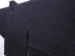 Photo2: 5910T05z250 Vintage Japanese Kimono Silk See through HAORI  Black (2)