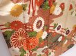 Photo3: 5910T13z1140 Vintage Japanese Kimono Silk FURISODE Chrysanthemum (3)