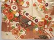 Photo5: 5910T13z1140 Vintage Japanese Kimono Silk FURISODE Chrysanthemum (5)