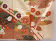 Photo7: 5910T13z1140 Vintage Japanese Kimono Silk FURISODE Chrysanthemum (7)