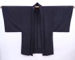 Photo5: 5911T01z380 Vintage Japanese Kimono Silk Men's See through HAORI (5)