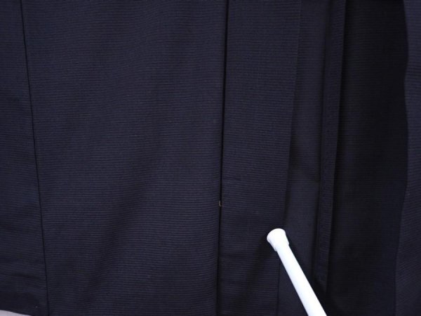 Photo6: 5911T01z380 Vintage Japanese Kimono Silk Men's See through HAORI (6)