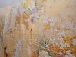 Photo2: 5911T11z1090 Vintage Japanese Kimono Silk FURISODE Flowers Cream (2)