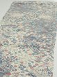 Photo3: 2U01z70  Japanese Kimono Crepe Silk  FABRIC Old house Off-white 42.9x14.2 (3)