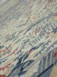 Photo4: 2U07z50  Japanese Kimono Crepe Silk  FABRIC Old house Off-white 61.4x7.7 (4)