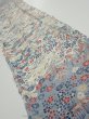 Photo4: 2U10z30  Japanese Kimono Crepe Silk  FABRIC Old house Off-white 37.4x6.5 (4)