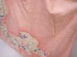 Photo4: 5912T12z1240 Vintage Japanese Kimono Silk FURISODE Flowers Pink (4)