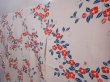 Photo2: 5913T13z910  Japanese Kimono Silk KOMON Camellia Off-white (2)