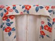 Photo6: 5913T13z910  Japanese Kimono Silk KOMON Camellia Off-white (6)