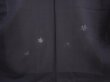 Photo3: 5914T01z260 Vintage Japanese Kimono Silk See through HAORI  Black (3)
