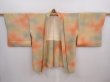 Photo5: 5914T09z510 Vintage Japanese Kimono Silk HAORI  Dark champagne (5)