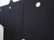 Photo5: 5920T09z510 Vintage Japanese Kimono Silk Men's HAORI Mt.Fuji Black (5)