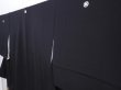 Photo2: 5926T03z1350 Japanese Kimono Silk ARTIST WORK TOMESODE Black (2)