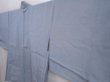 Photo2: 5915T07z470 Vintage Japanese Kimono Silk HAORI  Dull light blue (2)