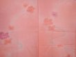 Photo3: 5915T11z490  Japanese Kimono Silk HAORI Flower Pink (3)