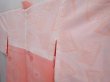 Photo7: 5915T11z490  Japanese Kimono Silk HAORI Flower Pink (7)