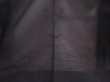 Photo3: 5919T03z290 Vintage Japanese Kimono Silk See through HAORI Leaf Black (3)