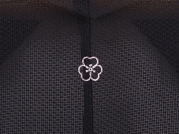 Photo5: 5919T09z320 Vintage Japanese Kimono Silk See through HAORI  Black (5)