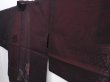 Photo2: 5927T03z190 Vintage Japanese Kimono Silk See through HAORI Maple Black (2)