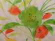 Photo4: 5927T04z550 Vintage Japanese Kimono Silk HAORI Flower Off-white (4)