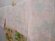 Photo7: 5927T04z550 Vintage Japanese Kimono Silk HAORI Flower Off-white (7)