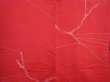 Photo3: 5927T07z560 Vintage Japanese Kimono Silk HAORI  Red-Pink (3)
