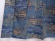 Photo4: 5927T12z740  Japanese Kimono Silk OSHIMA TSUMUGI Kinkaku-ji Temple (4)