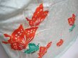 Photo3: 5927T13z820 Vintage Japanese Kimono Silk FURISODE Butterfly Light blue (3)