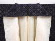 Photo6: 6001T13z820 Vintage Japanese Kimono Silk TSUMUGI  Black (6)