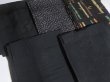 Photo7: DHGB01z14  Japanese Kimono Silk BLACK HAORI 25pcs FREE SHIPPING (7)