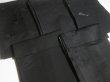 Photo5: DHGB02z14  Japanese Kimono Silk BLACK HAORI 25pcs FREE SHIPPING (5)
