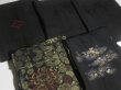 Photo2: DHGB03z14  Japanese Kimono Silk BLACK HAORI 25pcs FREE SHIPPING (2)