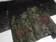 Photo3: DHGB03z14  Japanese Kimono Silk BLACK HAORI 25pcs FREE SHIPPING (3)