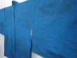 Photo2: 6002T02z480 Vintage Japanese Kimono Silk HAORI Pine needle Cyan blue (2)