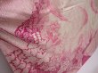 Photo3: 6002T13z1270 Vintage Japanese Kimono Silk FURISODE Peony Purple-Pink (3)