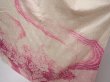 Photo4: 6002T13z1270 Vintage Japanese Kimono Silk FURISODE Peony Purple-Pink (4)
