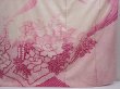 Photo7: 6002T13z1270 Vintage Japanese Kimono Silk FURISODE Peony Purple-Pink (7)