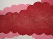 Photo4: 6004T04z650 Vintage Japanese Kimono Silk HAORI Cloud Wine red (4)