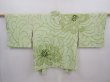 Photo1: 6004T08z500 Vintage Japanese Kimono Silk SHIBORI HAORI Chrysanthemum (1)