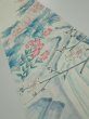Photo1: 2L06z40  Japanese Kimono Silk  FABRIC  Off-white 61.8x7.1 (1)