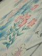 Photo5: 2L06z40  Japanese Kimono Silk  FABRIC  Off-white 61.8x7.1 (5)