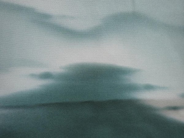 Photo6: 6008T01z600 Vintage Japanese Kimono Silk HAORI  Opal Green (6)