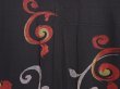 Photo3: 6008T02z510 Vintage Japanese Kimono Silk HAORI Karakusa Black (3)