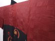 Photo8: 6008T02z510 Vintage Japanese Kimono Silk HAORI Karakusa Black (8)